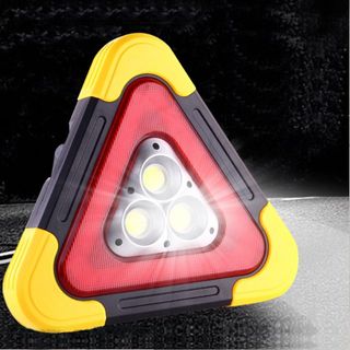 ĐÈN LED TAM GIÁC CẢNH BÁO KHẨN CẤP DÀNH CHO Ô TÔ XE MÁY, ĐÈN CHỚP CẢNH BÁO BAN ĐÊM, ĐÈN GIAO THÔNG