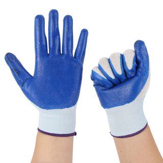 GĂNG TAY PHỦ PU XANH, GĂNG TAY SƠN XANH, GĂNG TAY BẢO HỘ LAO ĐỘNG