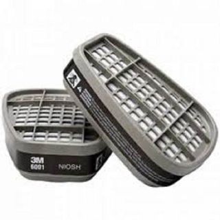 Phin Lọc Phòng Độc 3M 6001Dùng Thay Thế Cho Mặt Nạ Series 6000, 7000, 6800, 6900, 7501 Và 7502