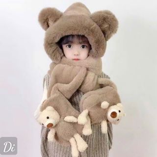 Mũ kèm tay gấu