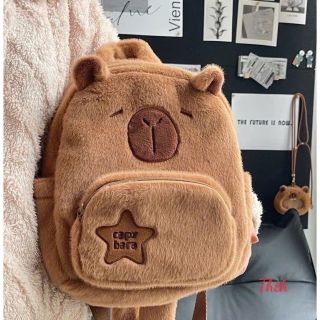 Ba lô lông mặt gấu