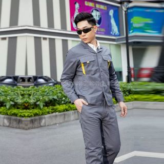 ĐỒNG PHỤC BẢO HỘ LAO ĐỘNG PHỐI MÀU , TRANG PHỤC, QUẦN ÁO BẢO HỘ LAO ĐỘNG , CHẤT LIỆU VẢI 3.1 DẦY DẶN