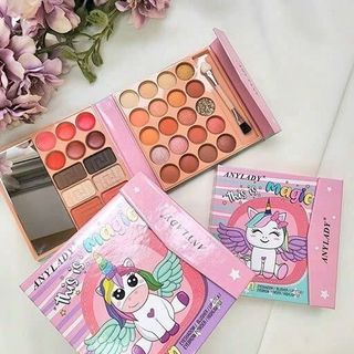 Bảng Phấn Mắt Blusher Son Môi Lấp Lánh