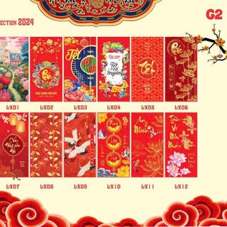 Lì xì Tết các mẫu mới