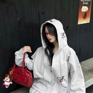 Áo khoác hoodie zip form boxy 2 túi vuông in Keyboard. Giá sỉ - giá bán buôn