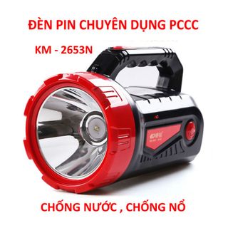 { CHÍNH HÃNG CÓ SẴN} ĐÈN PIN SIÊU SÁNG KM2653N, ĐÈN PIN 2653 DÀNH CHO PCCC , ĐÈN PIN CHỐNG NỔ , CHỐNG NƯỚC