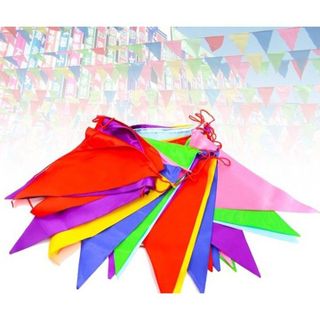 CỜ DÂY TAM GIÁC 7 MÀU TRANG TRÍ , LỄ HỘI , TẾT , CỜ ĐUÔI NHEO , CỜ AN TOÀN LAO ĐỘNG CÔNG TRÌNH
