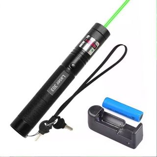 ĐÈN LASER, ĐÈN PIN LASER, BÚT LASER TIA SÁNG XANH, ĐÈN LASER 303 SIÊU SÁNG