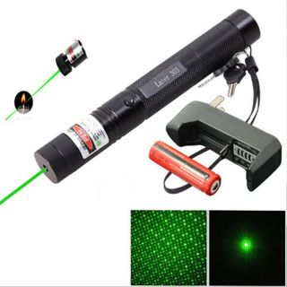 ĐÈN LASER, ĐÈN PIN LASER, BÚT LASER TIA SÁNG XANH, ĐÈN LASER 303 SIÊU SÁNG