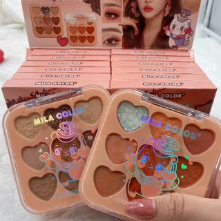 Bảng phấn mắt MILA COLOR EYESHADOW PALETTE - 9 màu
