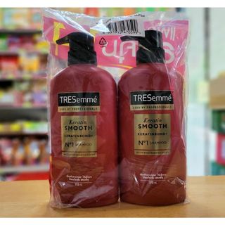 Dầu gội đầu Tresemme Thái Lan chai 370ml màu đỏ mẫu mới