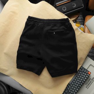 Quần Nam Short Thun CHICAGO, Quần Thun Nam Ngắn Cao Cấp Màu Đen, Trắng