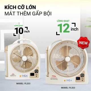 QUẠT SẠC HONJIANDA HJD – FL 223 – Loại 1 bình