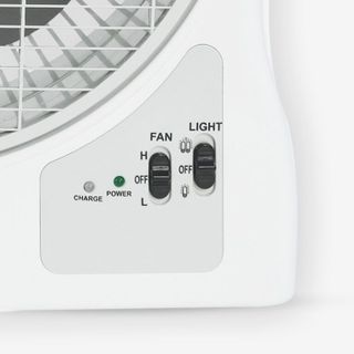 QUẠT VÀ ĐÈN SẠC HONJIANDA HJD-FL313 – Loại 2 bình