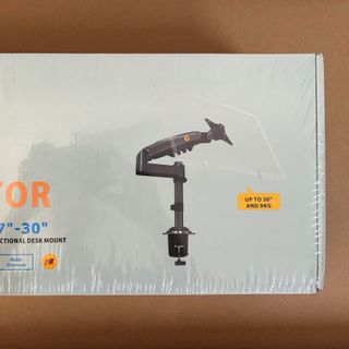 Khung treo kẹp bàn North Bayou M4 (LCD từ 17" tới 30") --- 1 Tay đòn thẳng, xoay màn 360 độ