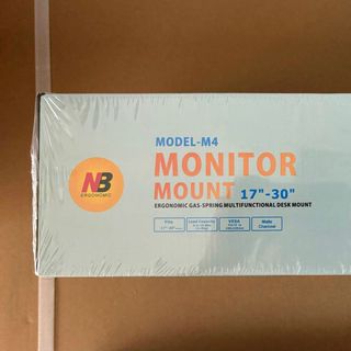 Khung treo kẹp bàn North Bayou M4 (LCD từ 17" tới 30") --- 1 Tay đòn thẳng, xoay màn 360 độ