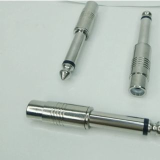 Jack chuyển 6 ly ra AV - bông sen inox (1 cái)