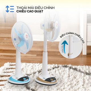 QUẠT VÀ ĐÈN SẠC FL-416