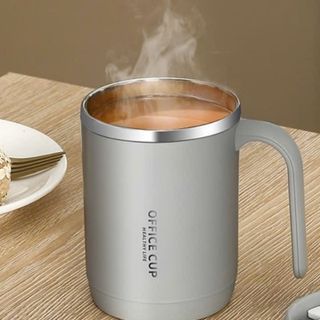 Cốc inox pha cà phê Office Cup 500ml- Màu tím