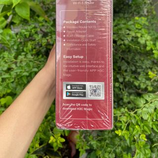 Bộ phát Wifi 6 - 1500Mbps / Thiết bị thu phát vô tuyến H3C Magic NX15 (9801A5AB) - Bảo hành 3 năm