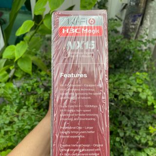 Bộ phát Wifi 6 - 1500Mbps / Thiết bị thu phát vô tuyến H3C Magic NX15 (9801A5AB) - Bảo hành 3 năm