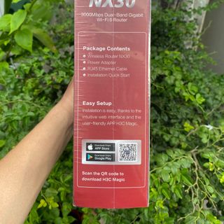 Bộ phát Wifi 6 - 3000Mbps  / Thiết bị thu phát vô tuyến H3C Magic NX30 (9801A4EP) - Bảo hành 3 năm