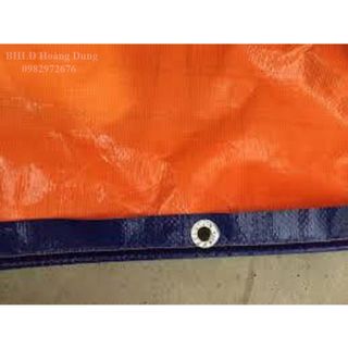 BẠT XANH CAM CHE MƯA NẮNG 2 LỚP KHỔ 4m x 5m , BẠT CÔNG TRÌNH , BẠT XÂY DỰNG , BẠT DỨA , BẠT LÓT