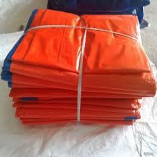 BẠT XANH CAM CHE MƯA NẮNG 2 LỚP KHỔ 4m x 5m , BẠT CÔNG TRÌNH , BẠT XÂY DỰNG , BẠT DỨA , BẠT LÓT