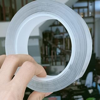 Băng keo dán 2 mặt trong suốt kích thước rộng 3cm*dài 3m*dày 2mm