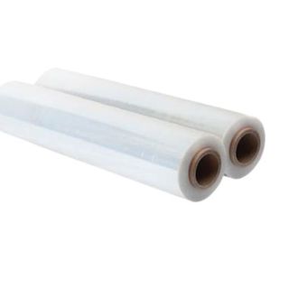 Cây quấn màng PE TRẮNG - CAO 25 CM