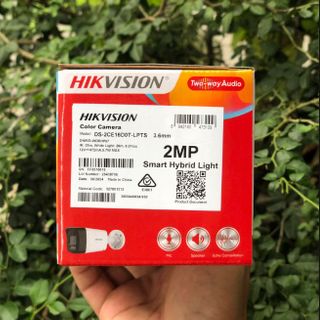 Camera TVI Thân 2MP DS-2CE16D0T-LPTS (3.6MM) (đàm thoại 2 chiều khi dùng đầu XT)