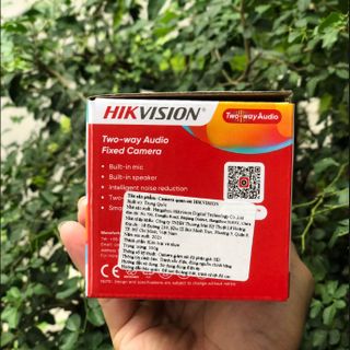 Camera TVI Thân 2MP DS-2CE16D0T-LPTS (3.6MM) (đàm thoại 2 chiều khi dùng đầu XT)