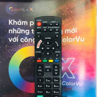 Remote tivi PANASONIC TV250 | Smart Huayu | RM-L1268 / RM-L1378