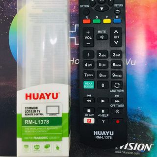 Remote tivi PANASONIC TV250 | Smart Huayu | RM-L1268 / RM-L1378