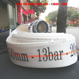 Cuộn vòi chữa cháy D50 - 13Bar - 20 mét , vòi rồng chữa cháy , cứu hỏa , dây ,ống dẫn nước ,bơm nước giá sỉ