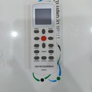 Remote máy lạnh Daikin ML64 | Nút đỏ | DGS01