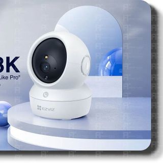 Camera Wifi EZVIZ H6C PRO 3K 5MP (Ban đêm có màu + Gọi điện + Human + 512GB + TypeC)