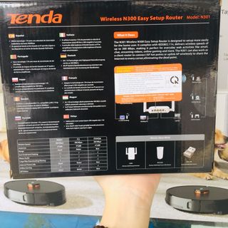 Router – Thiết Bị Phát Sóng Wifi 2 Anten TENDA N301 | Chuẩn N tốc độ 300Mbps