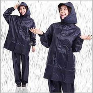 BỘ QUẦN ÁO MƯA VẢI DÙ, ÁO MƯA BẢO HỘ LAO ĐỘNG , ĐI BỘ , ĐI XE ĐẠP XE MÁY, LÀM VIỆC TRỜI MƯA