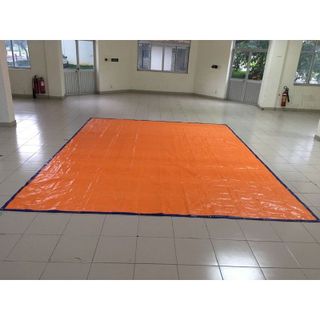 BẠT XANH CAM CHE MƯA NẮNG 2 LỚP KHỔ 2 x 3M , BẠT CÔNG TRÌNH , BẠT XÂY DỰNG , BẠT DỨA , BẠT LÓT