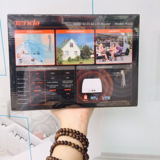 Bộ phát WiFi 3G/4G Tenda 4G03 - 300Mbps, Hỗ trợ 32 User - Hàng chính hãng