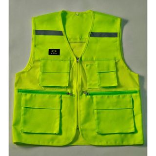 ÁO GHI LÊ 6 TÚI PHẢN QUANG BẢO HỘ LAO ĐỘNG , ÁO KỸ THUẬT , KỸ SƯ, CÔNG NHÂN, MÀU XANH NÕN CHUỐI