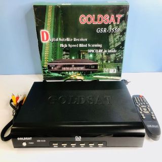 Đầu thu test sóng vệ tinh DVB-S1 GOLDSAT GSR-3550