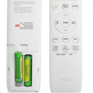 Remote máy lạnh TCL ML44 - Mẫu dài