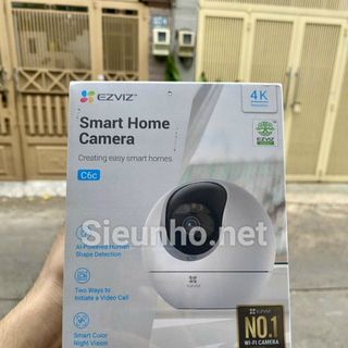 Camera Wifi EZVIZ C6C 4K (8MP + Wifi 5.0Ghz + Chống ngược sáng ]