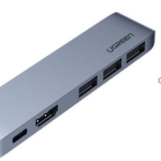 UGREEN 60559 USB-C Multifunction Adapter (Space Gray)