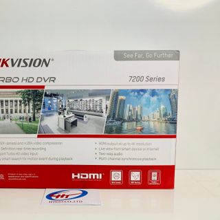 Đầu ghi 8 kênh HDTVI H.265+ Hikvision DS-7208HQHI-K1