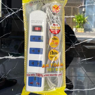 Ổ ĐIỆN HJD 0314-10A - TRẮNG 3M - 0.75mm2 ( 25c/1thùng )