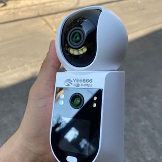 Camera Wi-Fi Yoosee C30+ 8MP 2 mắt 1 màn hình , gọi video call như SmartPhone - Bảo hành 12 tháng, không bảo hành rơi vỡ, vô nước!