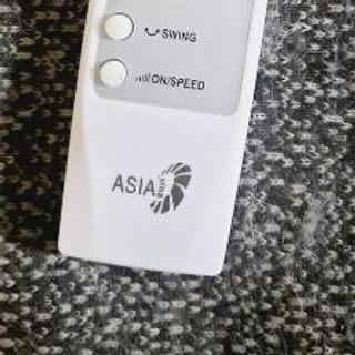 Remote quạt ASIA RM227 - Chữ đen